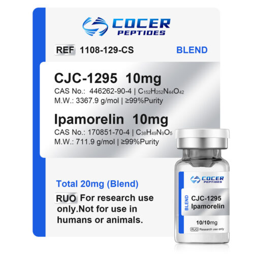 CJC1295,Ipamorelin 10/10 (Blend) 1kits（10Vials）