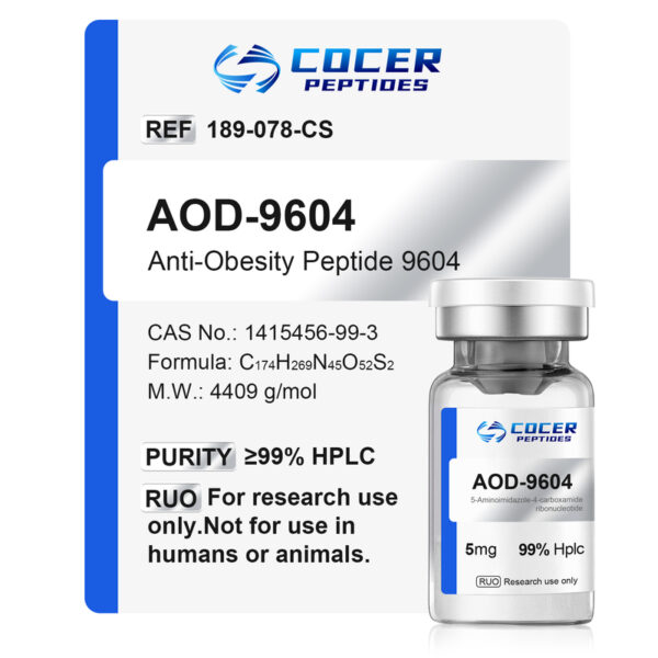 AOD 9604 5mg 1kits（10Vials）