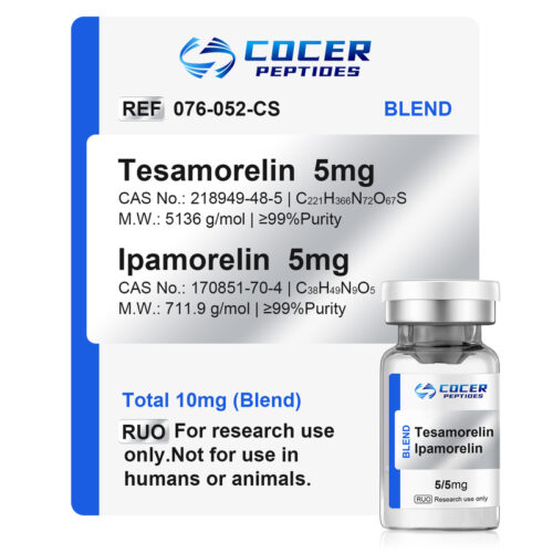 Tesamoreli,Ipamorelin 5/5(Blend)1kits（10Vials）